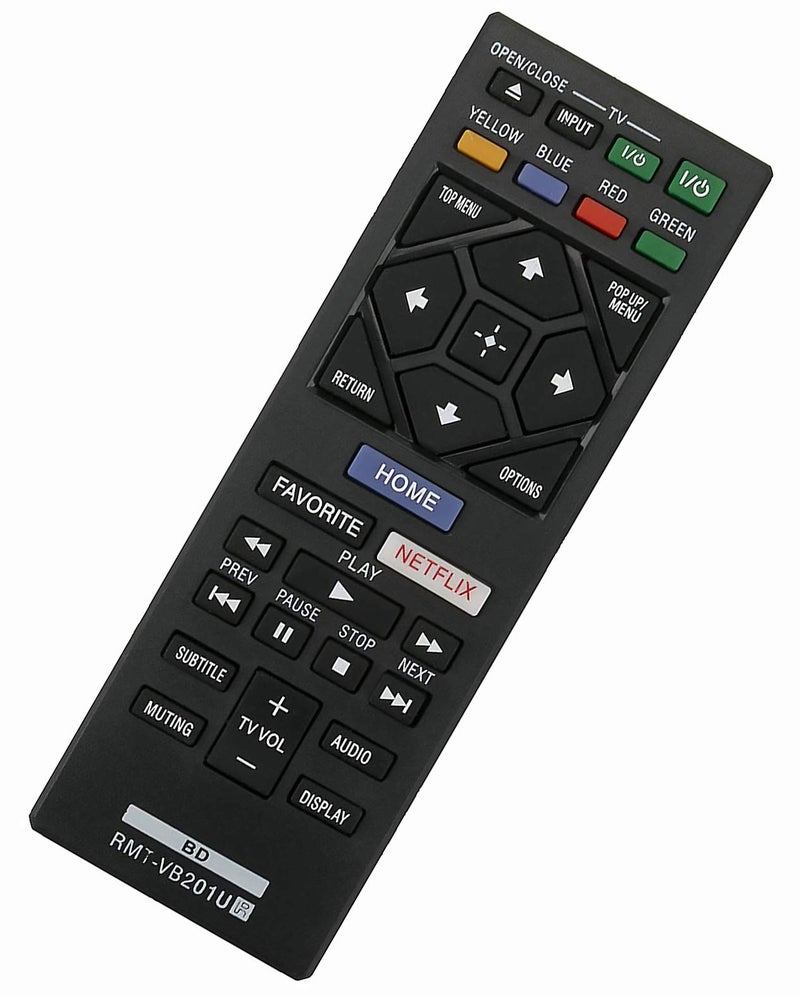 UBay New RMT-VB201U Remote Control Replaced for Sony Blu-Ray Disc Player BDP-BX370 BDP-S1700 BDP-S3700 BDP-S6700 UBP-X700 BDP-S1700ES BDP-S2500 - Image 1